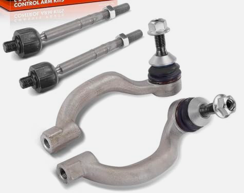 Tie Rod & Rack End Set, Jaguar XE X760,  Jaguar XF  X260, T2H21418, T2H21417,T2H21416