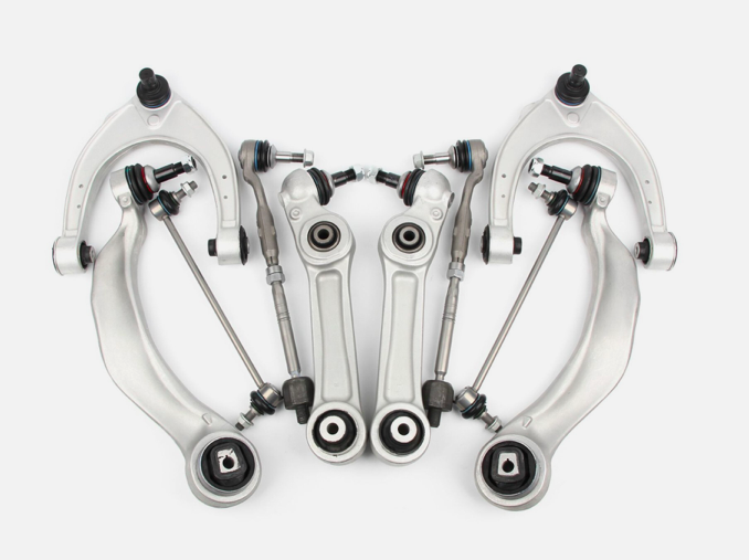 Complete Suspension Control Arms Set, Linkage/Sway Bar, Steering Ends, Bmw 5 Series  F10,  Bmw 7 Series F02, 740, 750,760, 31126775959, 31126775960, 31126798107, 31126798108, 31126775967,  31124083312,31356777319,   33556777635, /31126775963/31126775964, 