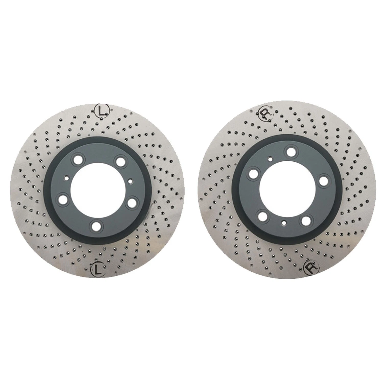 Front Brake Disc Set, PORSCHE CAYMAN, 99735140201